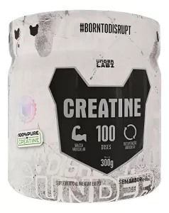 Creatina 100% pure sem sabor  Underlabz com 300 gramas
