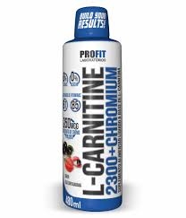 L-Carnitine 2300 + Chromium Profit sabor Açai Com Guaraná 480 ml